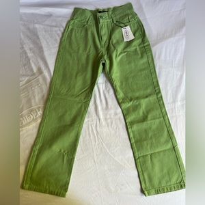 Cider Green Jeans Size Medium New With Tags